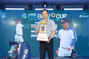 Golfer Nguyễn Trường Kỳ vô địch Nam nghiệp dư giải Hà Nội Mở rộng – BIDV Cup 2025