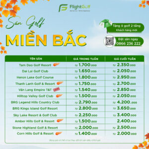 Bảng giá tháng 9