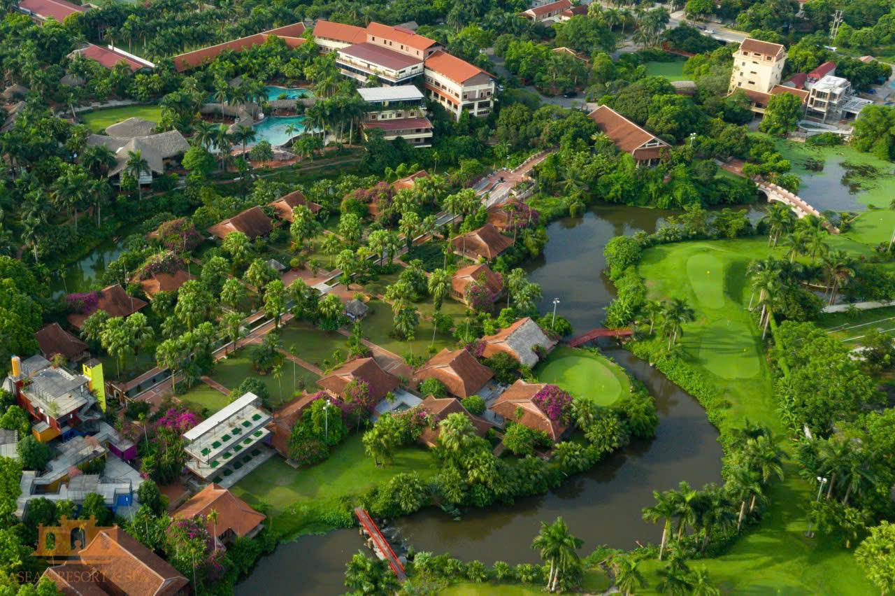 ASEAN Onsen Golf & Resort sân golf gần Hà Nội