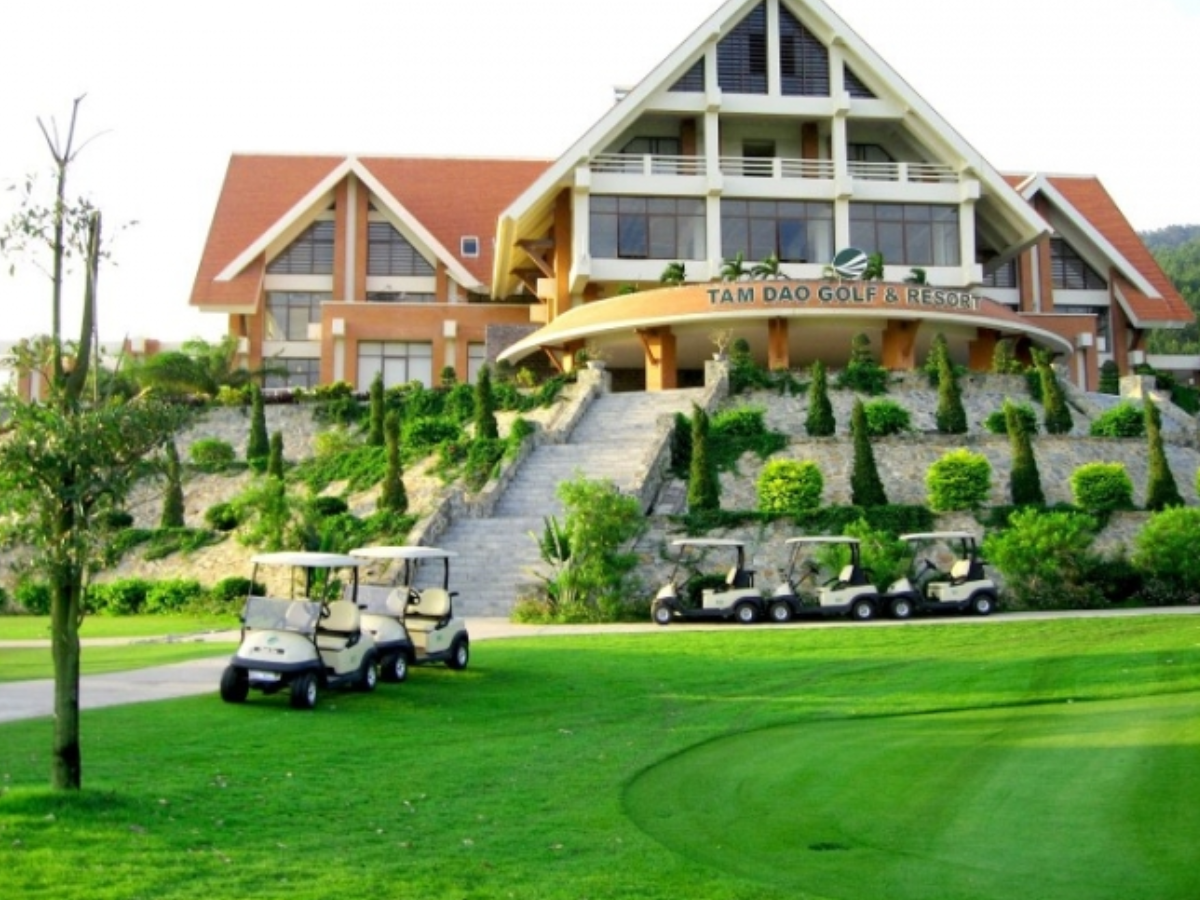 đặt sân golf Tam Đảo