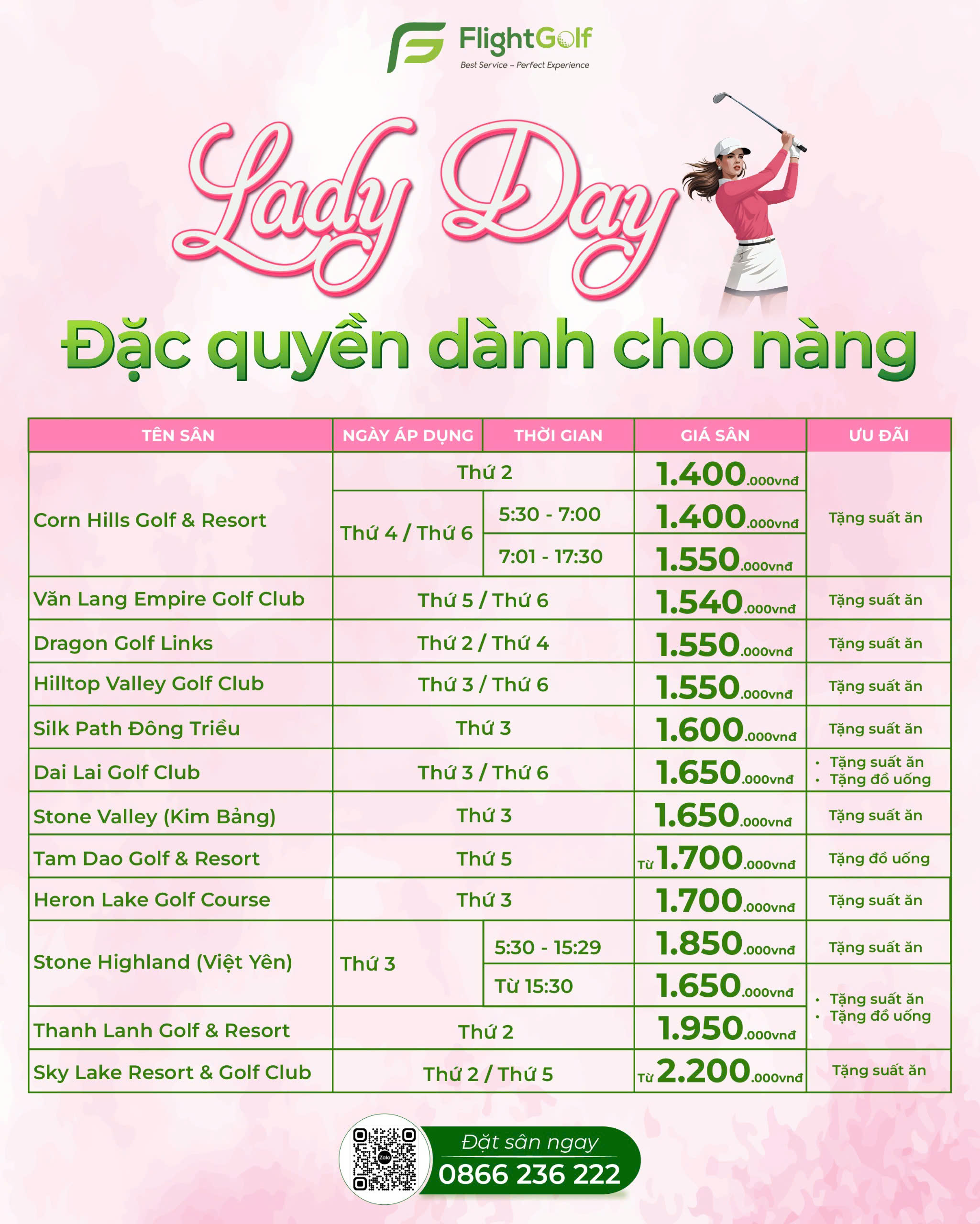 5 món quà ý nghĩa cho nàng mê golf ngày 20/10

