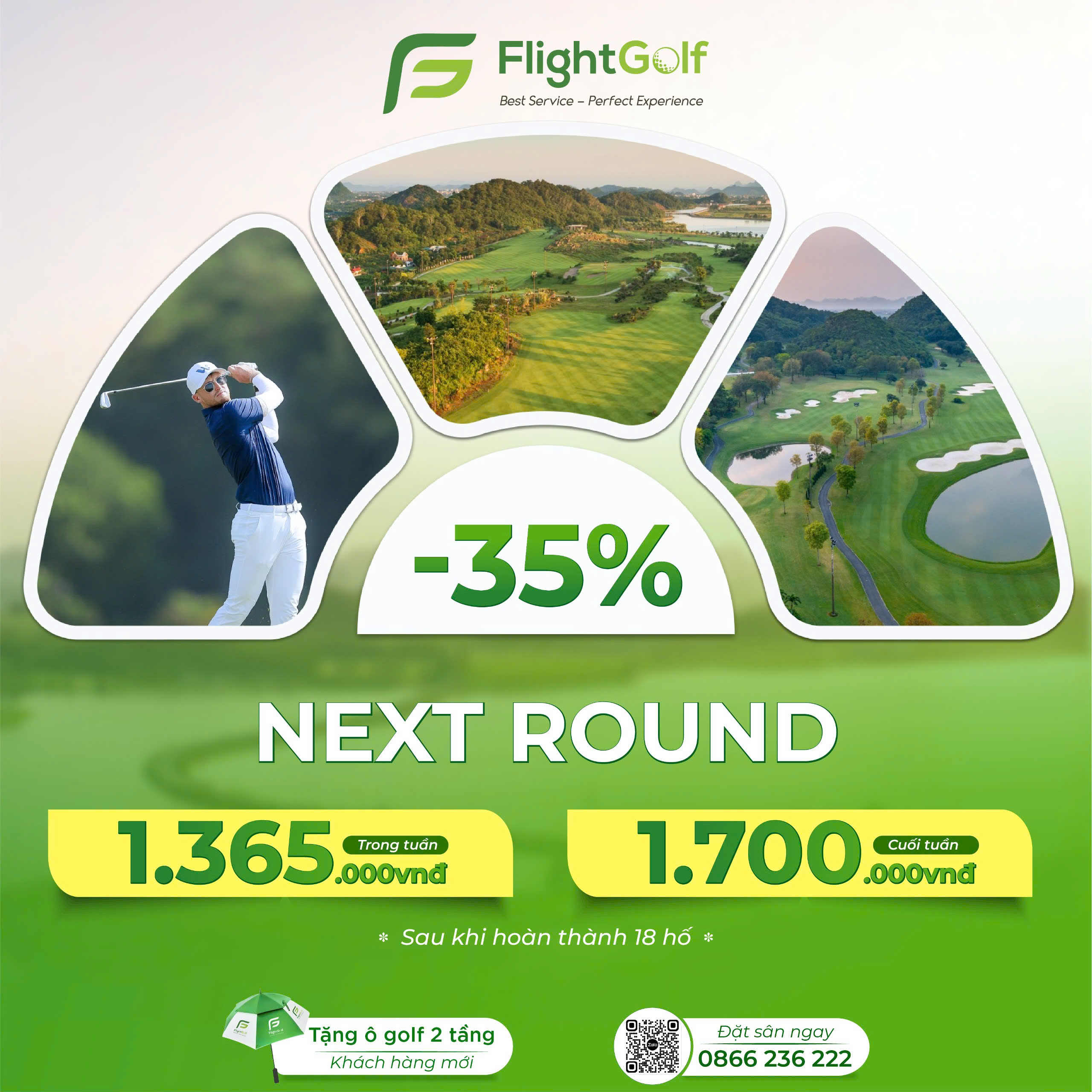 Ưu đãi Royal Golf Club càng chơi càng hời

