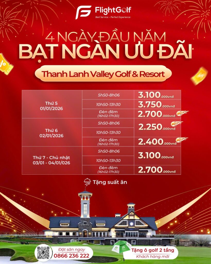 Review sân golf Thanh Lanh