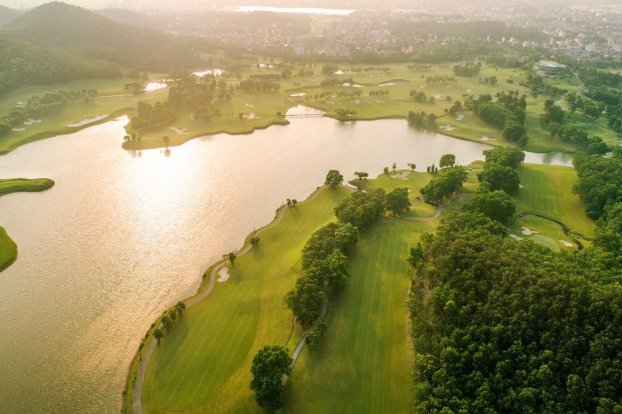Sân golf thử thách nhất miền Bắc