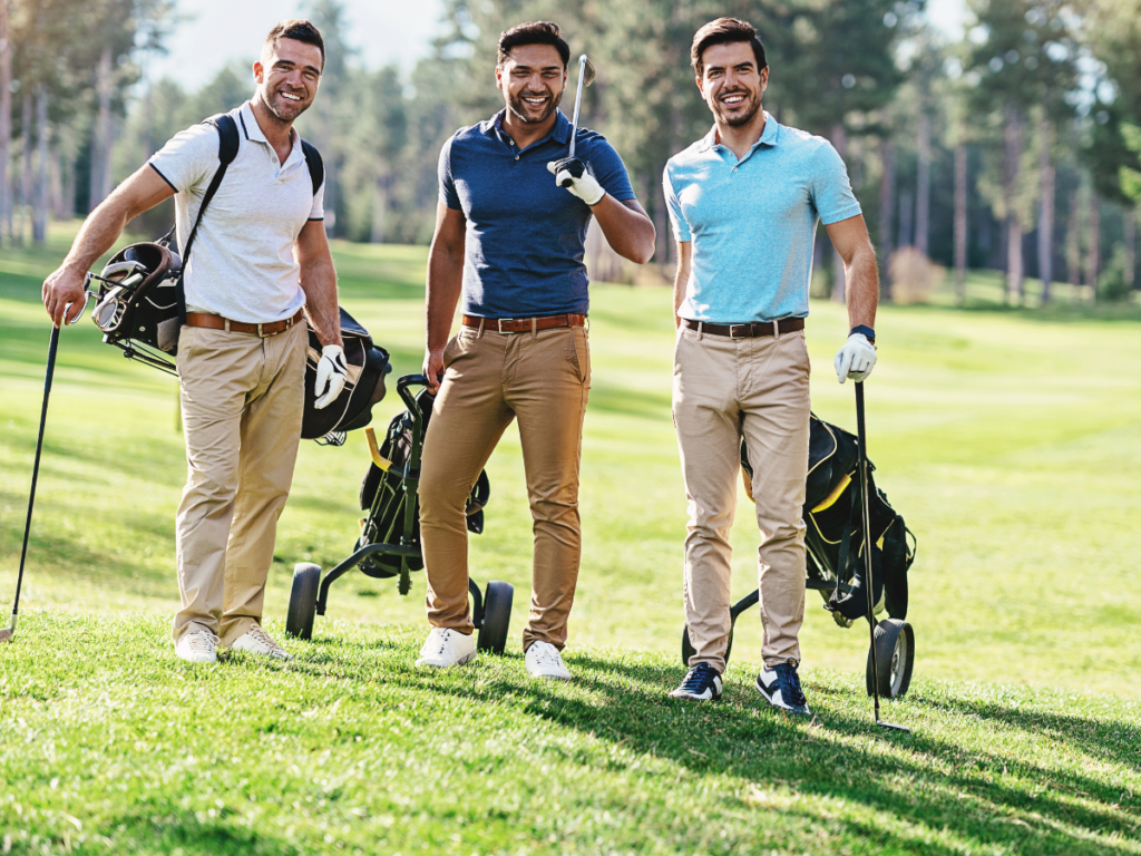 Đi bộ trên sân golf