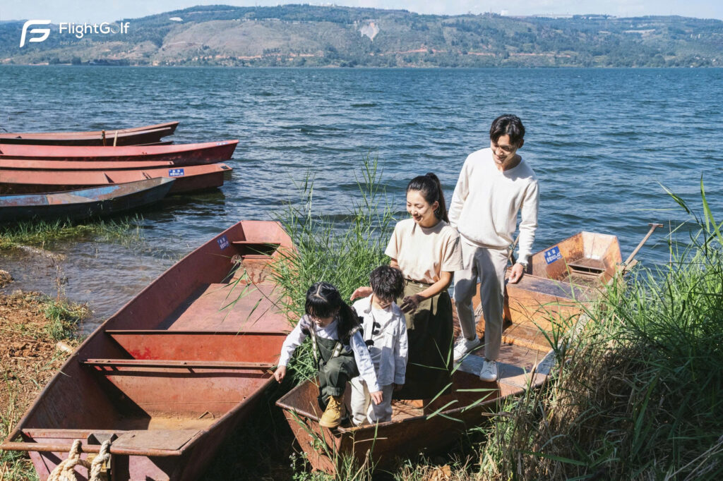 Spring City Golf & Lake Resort nằm sát bên hồ Dương Tông Hải Spring City Golf & Lake Resort